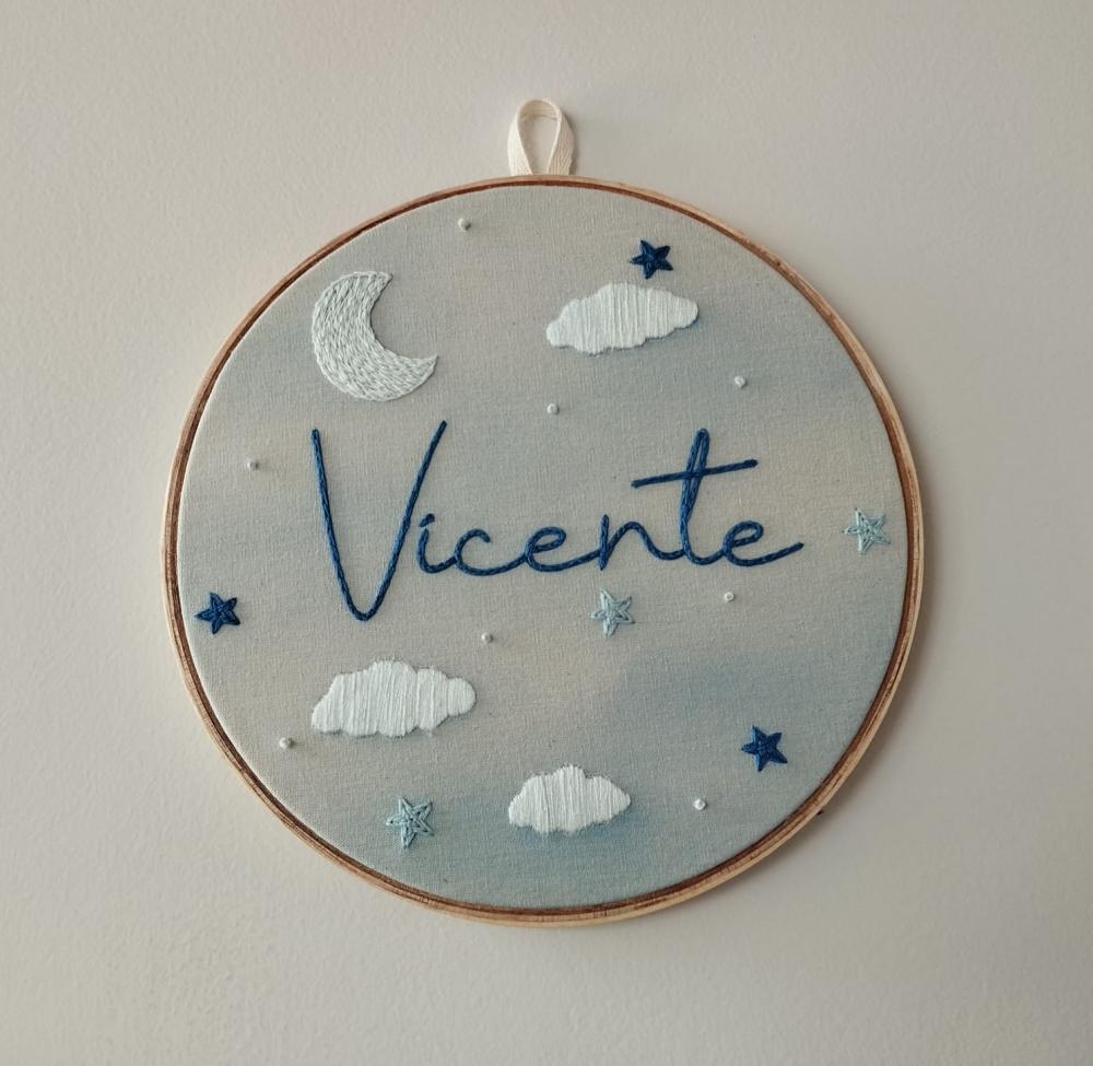 Porta Maternidade Bordado Personalizado