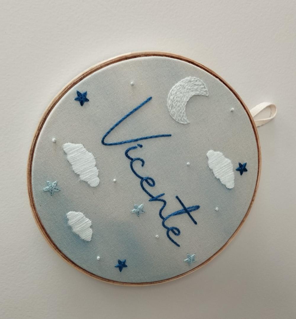 Porta Maternidade Bordado Personalizado