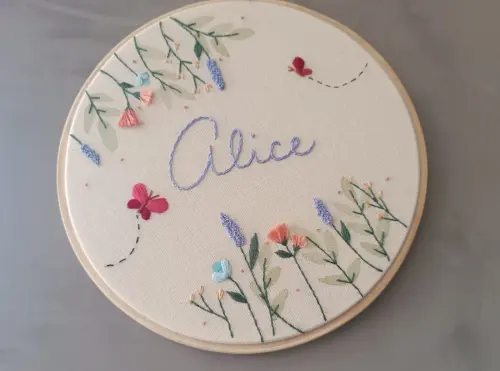 Porta Maternidade Bordado Personalizado