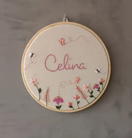 Porta Maternidade Bordado Personalizado