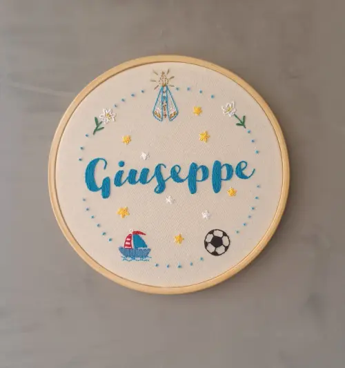 Porta Maternidade Bordado Personalizado