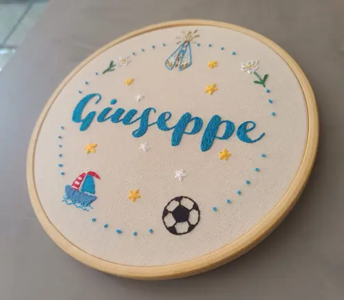 Porta Maternidade Bordado Personalizado