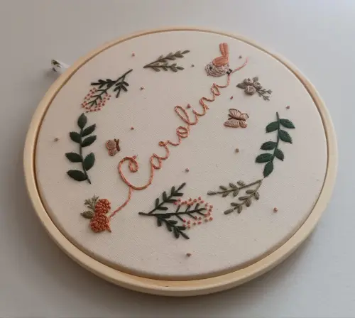 Porta Maternidade Bordado Personalizado