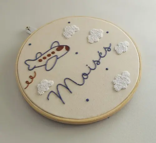 Porta Maternidade Bordado Personalizado