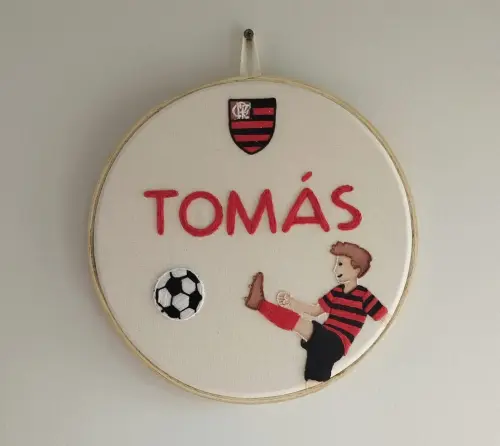 Porta Maternidade Bordado Personalizado