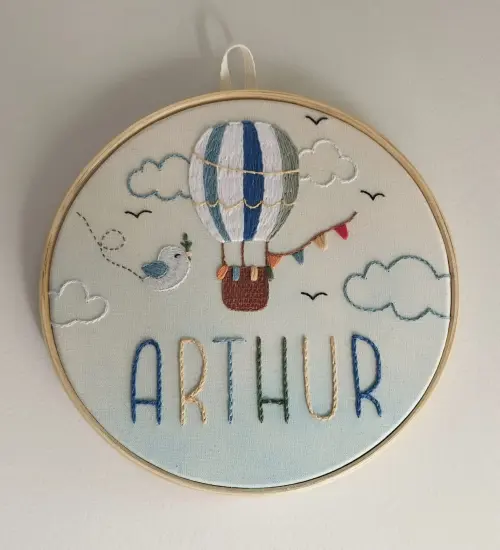 Porta Maternidade Bordado Personalizado