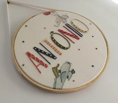 Porta Maternidade Bordado Personalizado