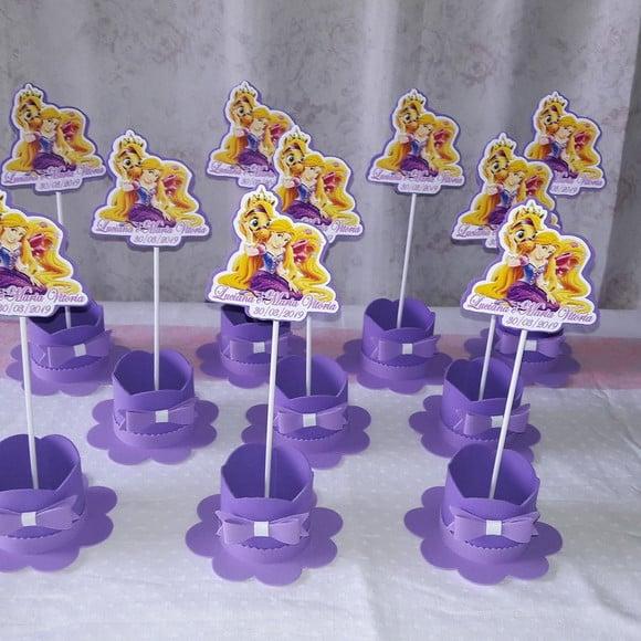 Centro de Mesa Rapunzel
