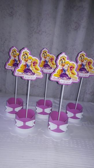 Centro de Mesa Rapunzel