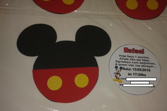 Convite Mickey