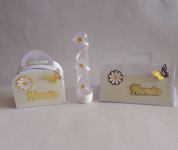 Kit Personalizado Jardim das Margaridas