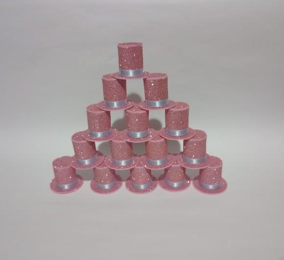 Mini Cartola Circo Rosa