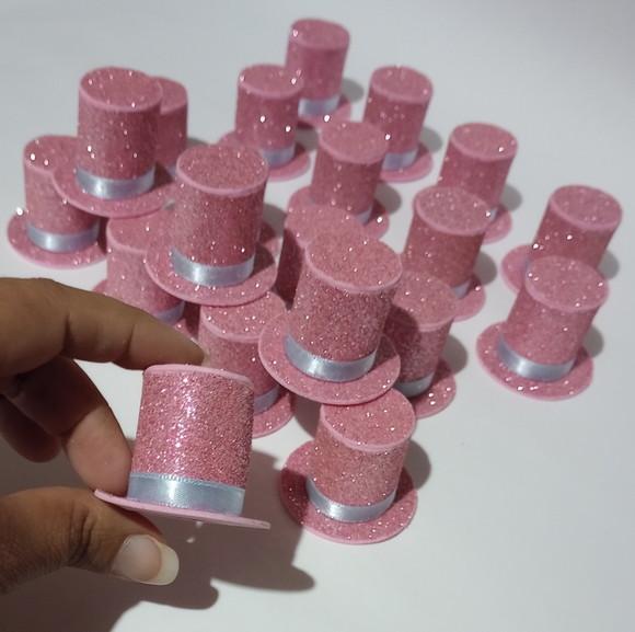 Mini Cartola Circo Rosa