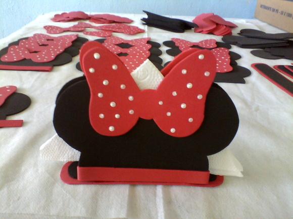 Porta Guardanapo Minnie