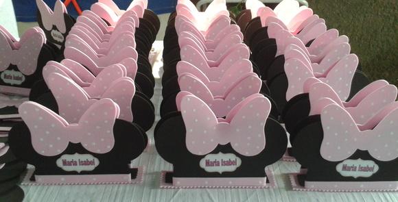 Porta Guardanapo Minnie Rosa