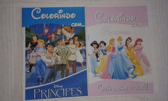 Revistas de Colorir Princesas