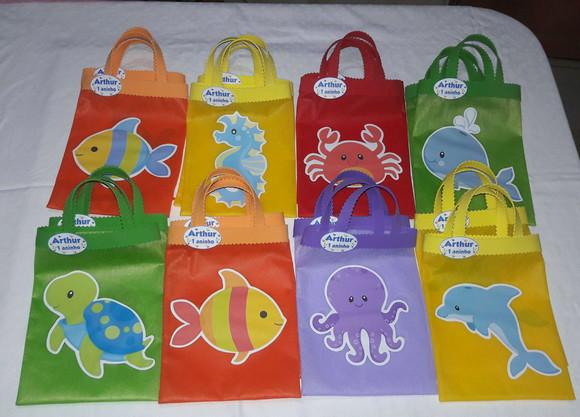 Sacolinha Fundo do Mar