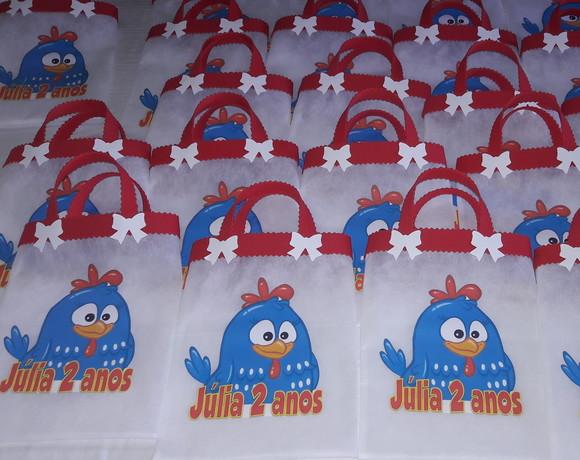 Sacolinha Galinha Pintadinha