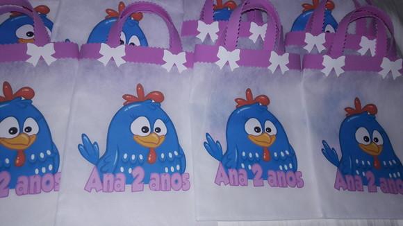Sacolinha Galinha Pintadinha