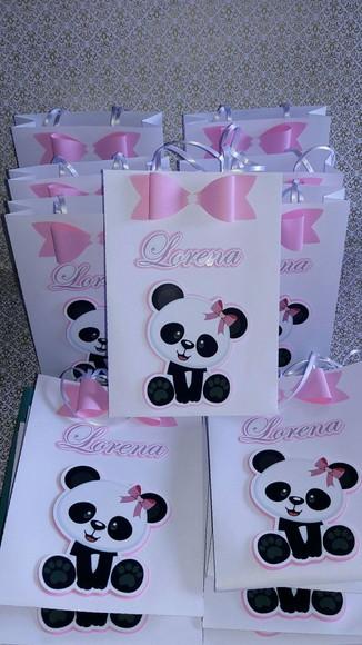 Sacolinha Personalizada Panda