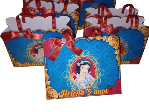 Sacolinha Personalizada Branca de Neve
