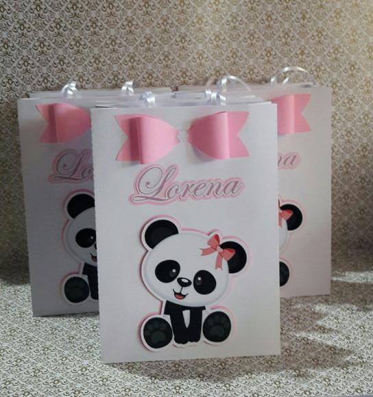 Sacolinha Personalizada Panda