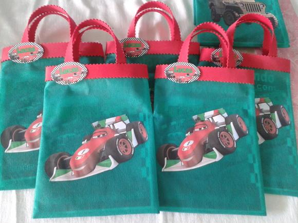 Sacolinhas Carros