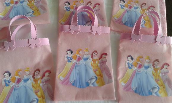 Sacolinhas Princesas