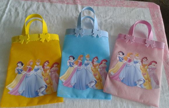 Sacolinhas Princesas