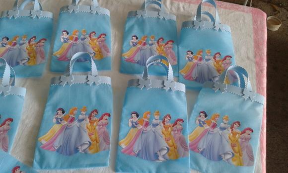 Sacolinhas Princesas