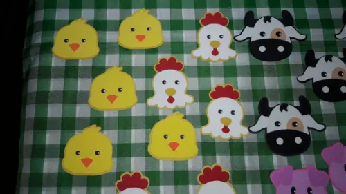 Apliques Animais Fazendinha