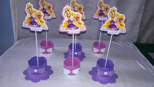 Centro de Mesa Rapunzel