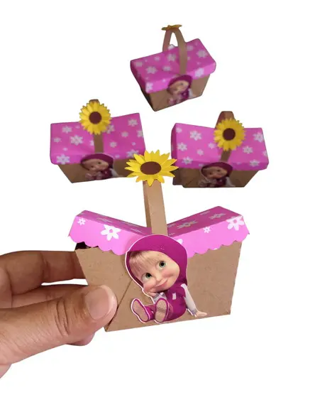Cestinha Piquenique Personalizada