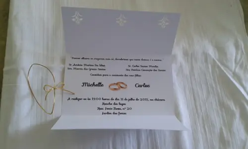 Convite de Casamento