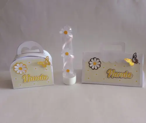 Kit Personalizado Jardim das Margaridas
