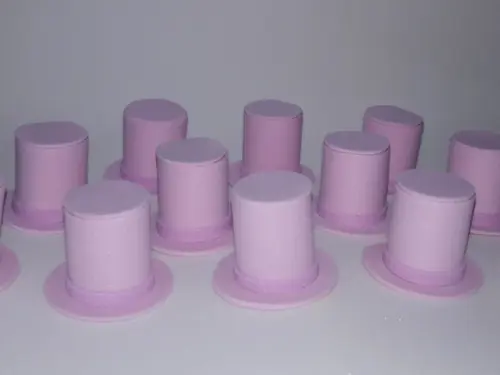 Mini Cartola Rosa