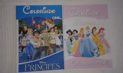 Revistas de Colorir Princesas