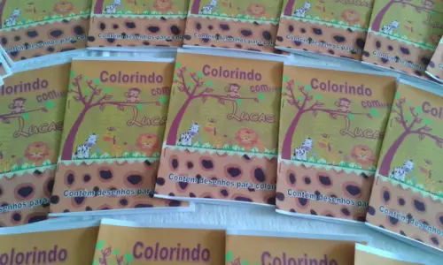 Revista de colorir Mickey safari