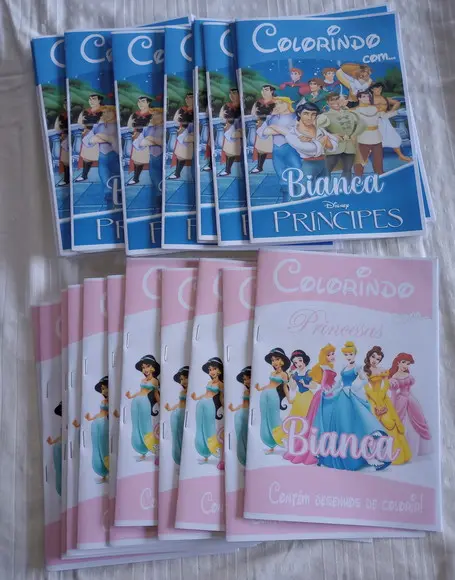 Revistas de Colorir Princesas