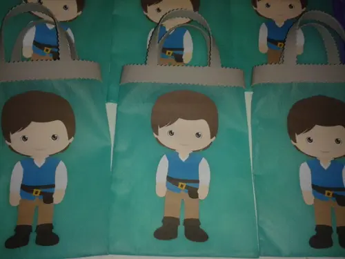 Sacolinha Enrolados cute