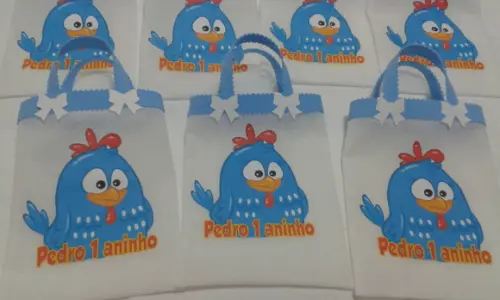 Sacolinha Galinha Pintadinha