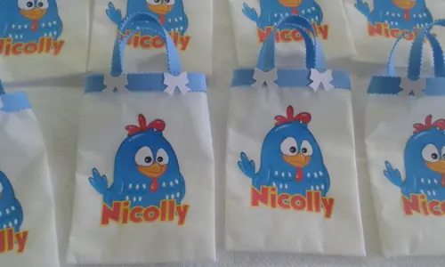 Sacolinha Galinha Pintadinha