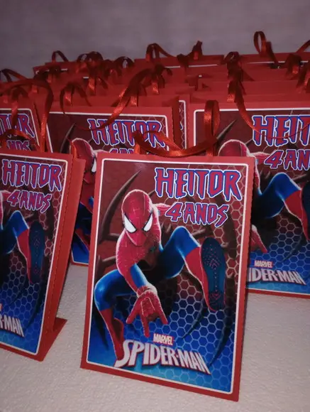 Sacolinha Homem Aranha