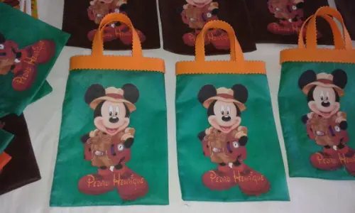 Sacolinha Mickey Safari