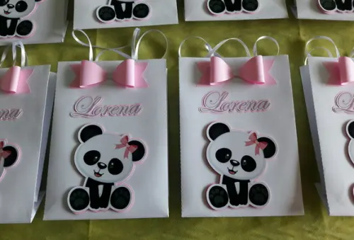 Sacolinha Personalizada Panda