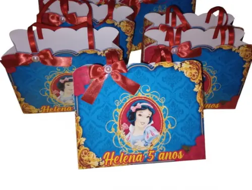 Sacolinha Personalizada Branca de Neve