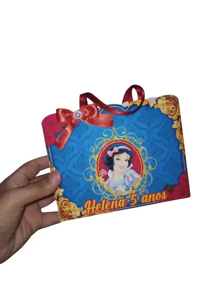 Sacolinha Personalizada Branca de Neve