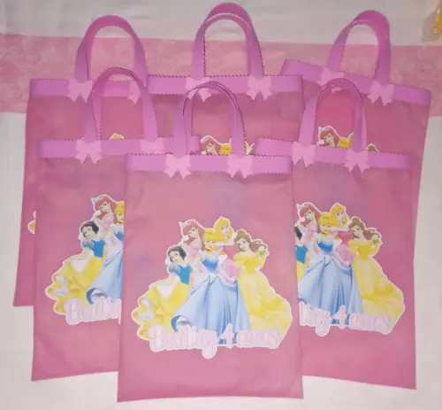 Sacolinha Personalizada Princesas