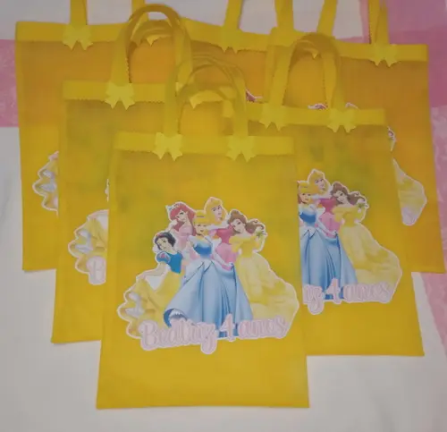 Sacolinha Personalizada Princesas