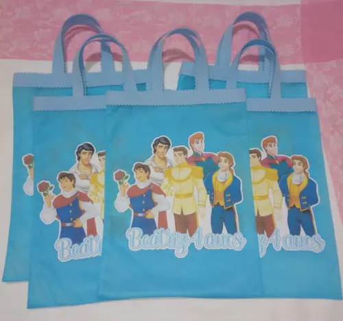 Sacolinha Personalizada Princesas